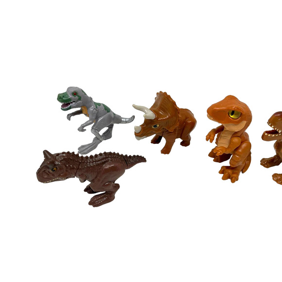 Jurassic Park/ World Dinosaur Lot of 5 Small Dinosaurs Action Figure Toys - Picture 4 of 5